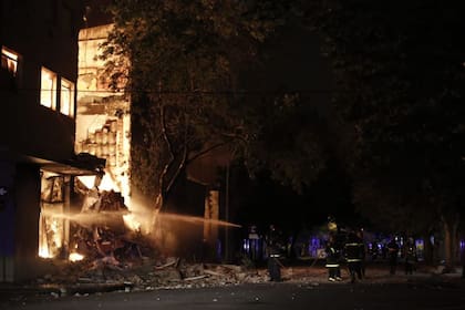 Incendio en una distribuidora mayorista en el centro de Mar del Plata