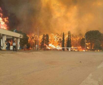 Incendio en Valeria del Mar