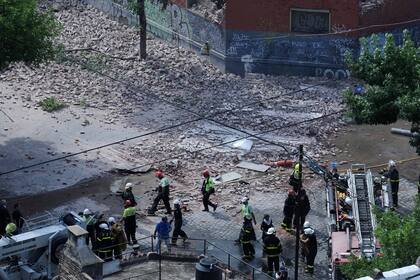 Hoy se cumple el primer aniversario del incendio y derrumbe del depósito de la empresa Iron Mountain en Barracas