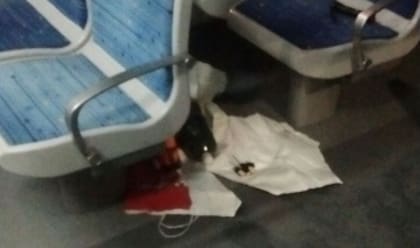 Incendio intencional en el tren Roca