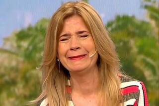 Mercedes Ninci rompió en llanto en vivo al contar que se prendió fuego su casa