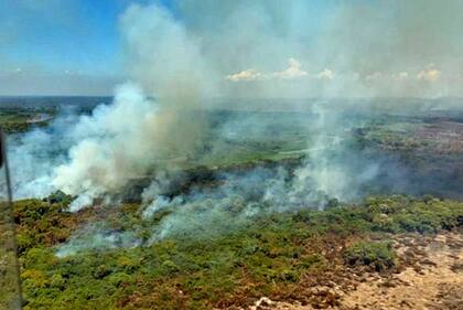 Incendios en el Pantanal de Brasil