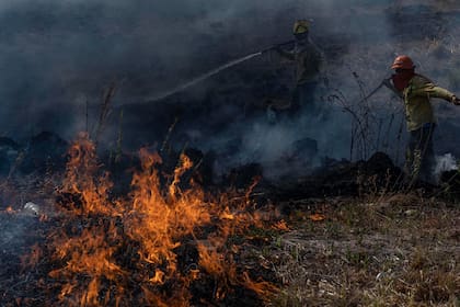 Incendios en la provincia de Corrientes.