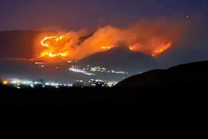 Incendios en Tafí del Valle, Tucumán