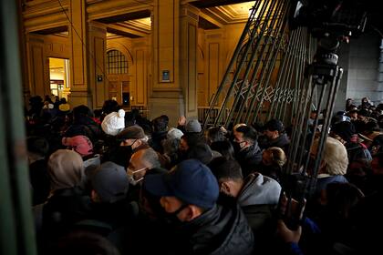 Incidentes con los pasajeros del tren Roca en la Estación Constitución