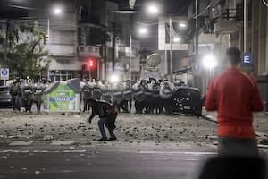 Así fueron las corridas en Independiente