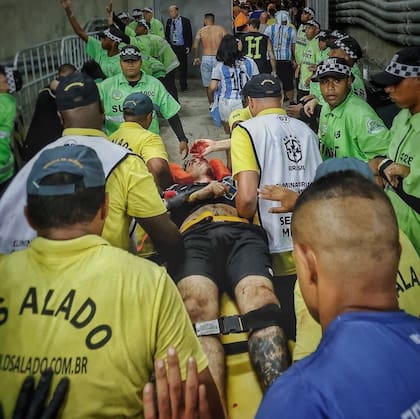 Incidentes en el Maracaná, en la previa del partido entre Brasil y Argentina