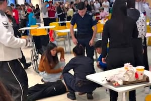 Batalla campal entre 200 adolescentes en el patio de comidas de un shopping de zona norte