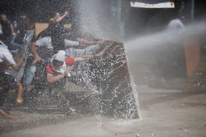 Incidentes en la plaza del Congreso. 18/11/17