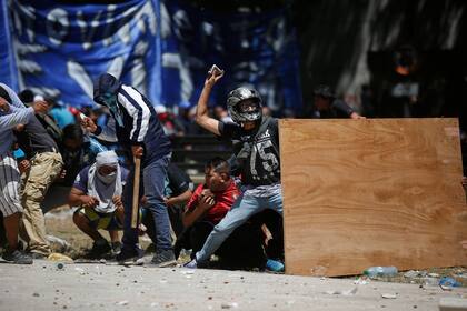 Incidentes en la Plaza del Congreso. 18/12/17