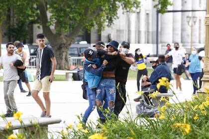Durante los incidentes hubo algunos detenidos