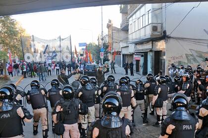 Incidentes en Puente Pueyrredón