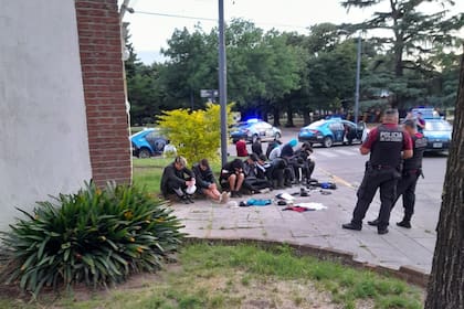 Incidentes en una celebración de estudiantes por su último día de clases