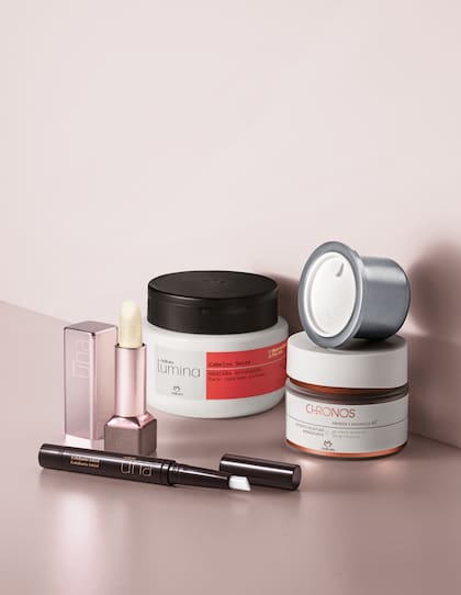 Incluso las cremas de Natura contemplan perfumes exquisitos.