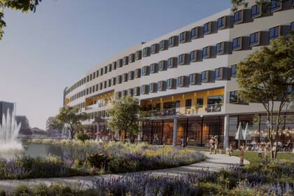 Incluye viviendas, comercios y un estadio multievento