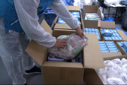 Incuataron 50 mil barbijos apócrifos