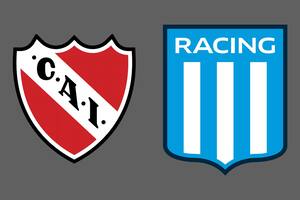 Racing venció por 2-1 a Independiente como visitante en la Copa de la Liga