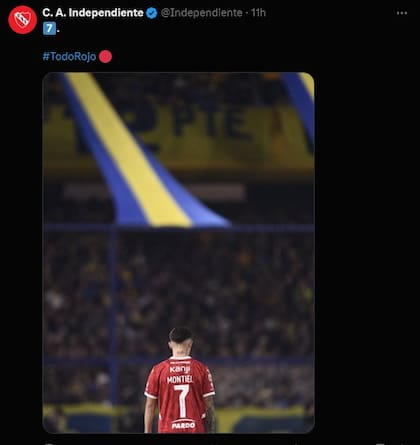 Independiente chicaneó a Boca con el número de Copa Libertadores que tiene en su vitrina