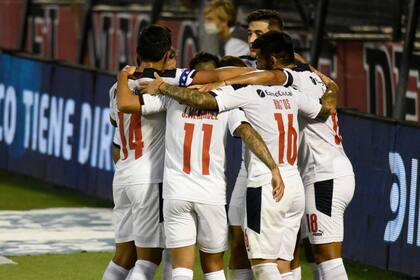 Independiente está habituándose a celebrar en este segundo ciclo de Julio Falcioni en el club.