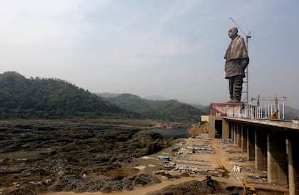 Sardar Patel, una de las figuras clave de la independencia de la India, ya tiene su estatua