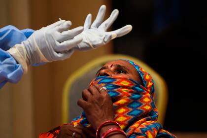 India reportó otra cifra récord de contagios