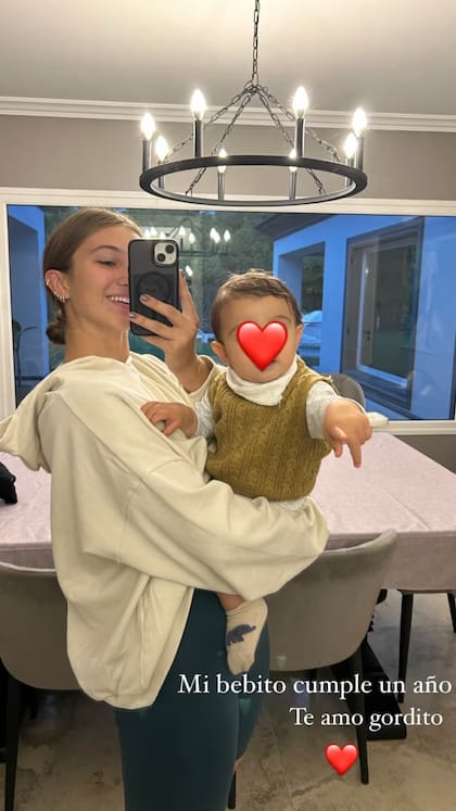 Indiana Cubero le dedicó un tierno saludo a su hermano menor (Foto: Instagram @cubero.indiana)