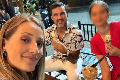 Indiana Cubero vive junto a Fabián Cubero y su actual pareja, Mica Viciconte, y su hijo Luca