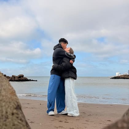 Indiana Cubero y Thiago Silvero disfrutaron de un fin de semana en Mar del Plata (Foto: Instagram/@cubero.indiana)