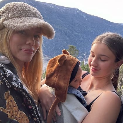 Indiana hizo un posteo en redes y dejó entrever la cara de su hermano Cruz