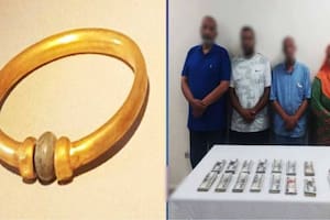 Indignación en Egipto: robaron el brazalete de un faraón de 3000 años de antigüedad y lo fundieron.