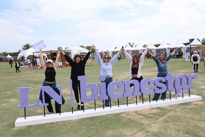 Inés Terrizano, Victoria Vera Ziccardi, Dolores Pasman, Sol Valls y Carla Quiroga de LA NACION