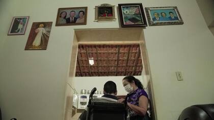 Inés tuvo dos hijos con síndrome de Spoan.