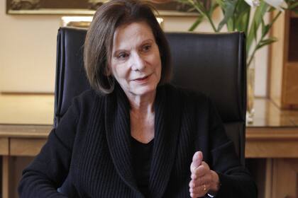 Inés Weinberg, presidenta de la Corte porteña