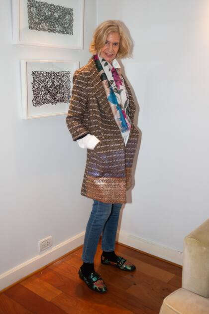 Inés White, tía del artista Matías Braun.