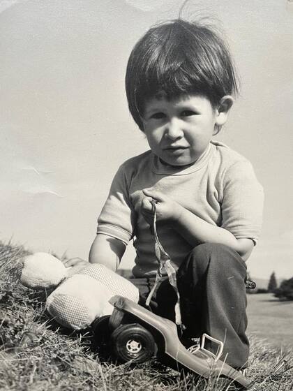 Infancia en La Cumbre.