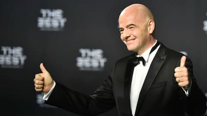 Infantino, el presidente de la FIFA