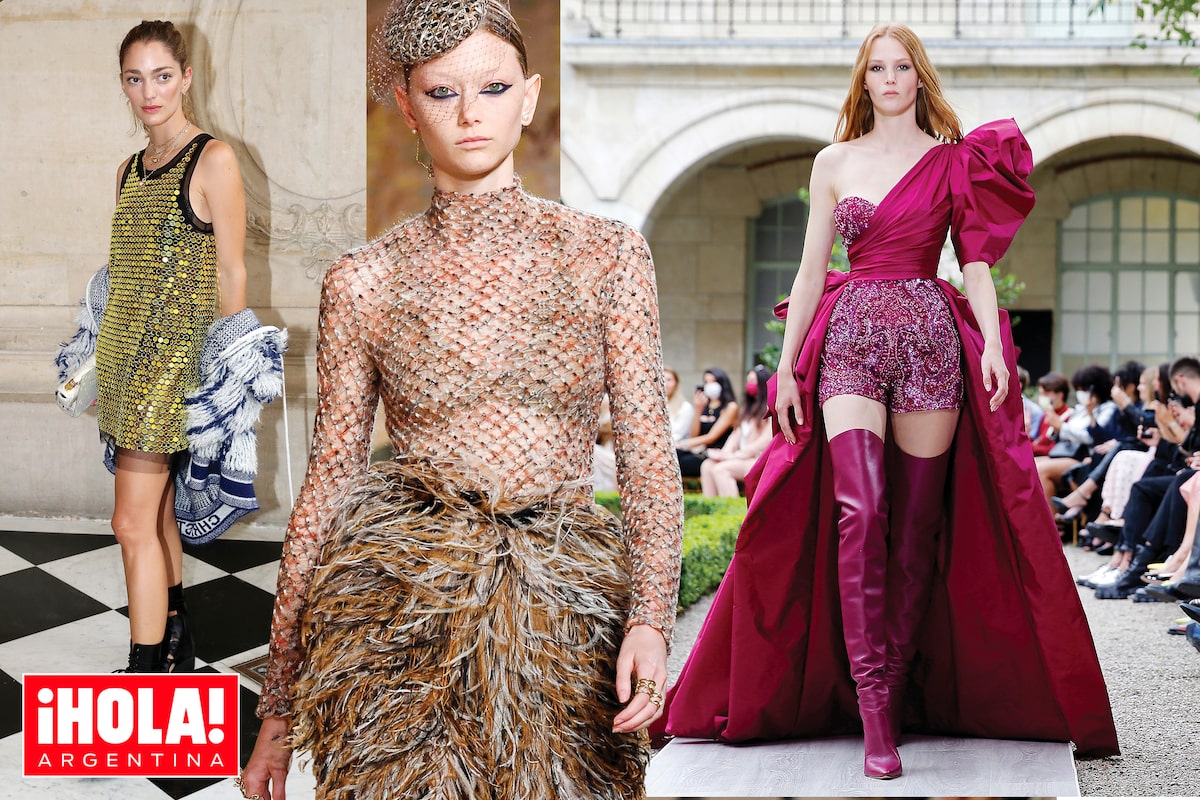 La moda de París. Tras un año y medio de pasarelas “confinadas”, la alta  costura volvió a levantarse Haute Couture Fall 2021 - LA NACION