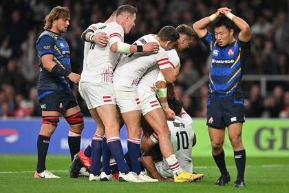 Inglaterra derrotó a Japón el último sábado y se recuperó del traspié ante Los Pumas