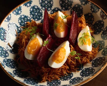 Ingredientes frescos y de estación.