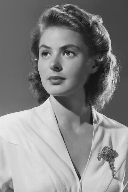 Ingrid Bergman como Ilsa Lund en la película "Casablanca"