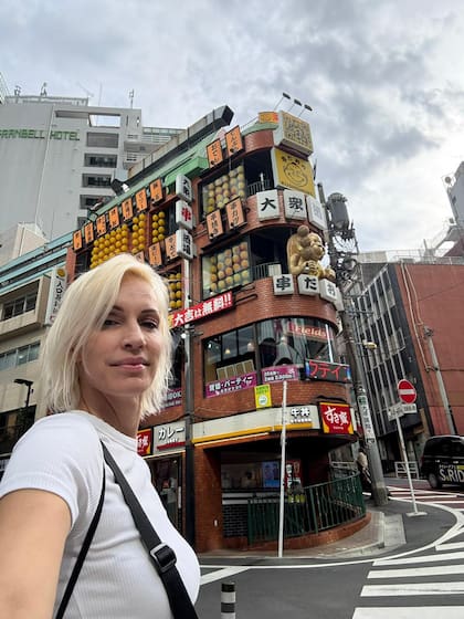 Ingrid Grudke en Japón, en 2025