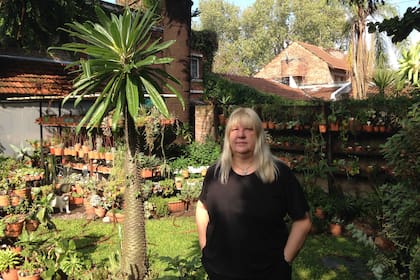 Ingrid Sieburger, colecciona cactus en San Isidro