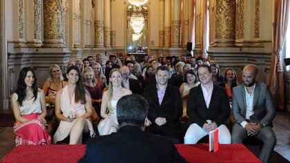 Ingrid y Federico, en una ceremonia muy especial