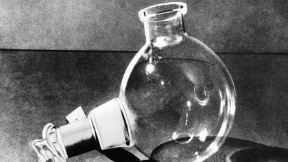 Inhalador de éter ideado y usado por Williams T. Green Morton