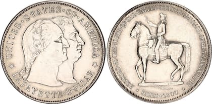 Inicialmente, se produjeron varios ejemplares, pero con el tiempo, alrededor de 14.000 unidades sobrantes fueron fundidas/ Imagen: Numista