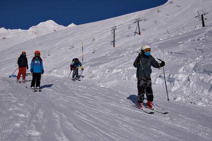 Este invierno trajo mucha nieve a la cordillera