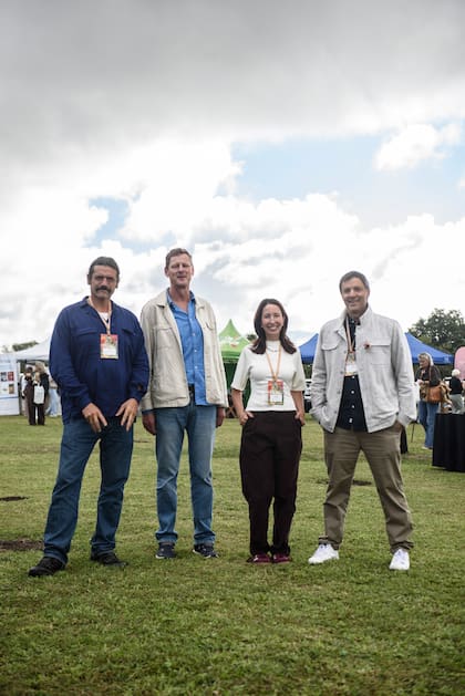 Iñigo Segurola Arregui, Ignacio Van Heden, Paqui Arias y Nicolás Sánchez