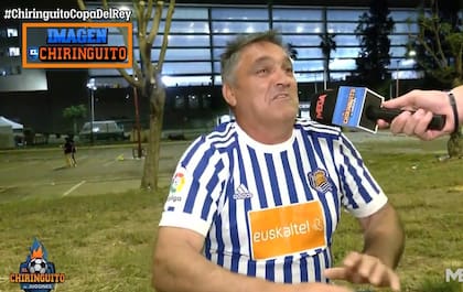 Iñigo viajó 900 kilómetros y vio la final desde afuera por cederle su entrada a la hija