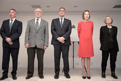 Innaguracion del nuevo edificio del superior tribunal de justicia porteña. Con la presencia del alcalde de la ciudad de Buenos Aires Jorge Macri