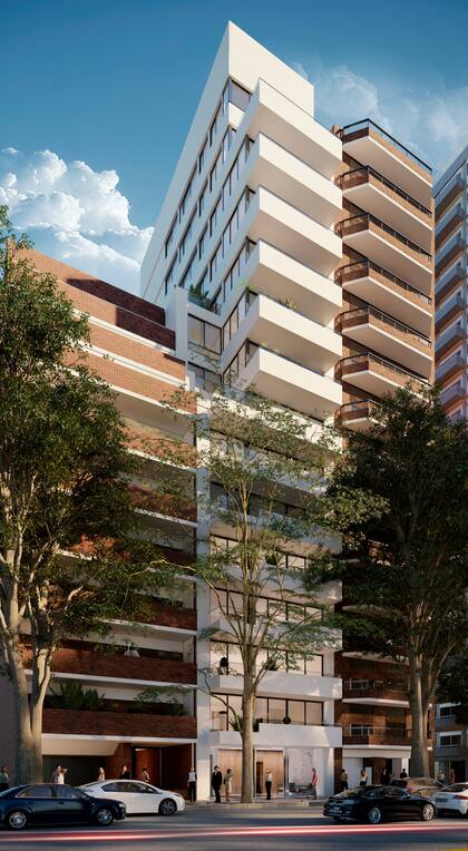 Innova Park es un emprendimiento de 14 pisos con semipisos de 2 y 4 ambientes